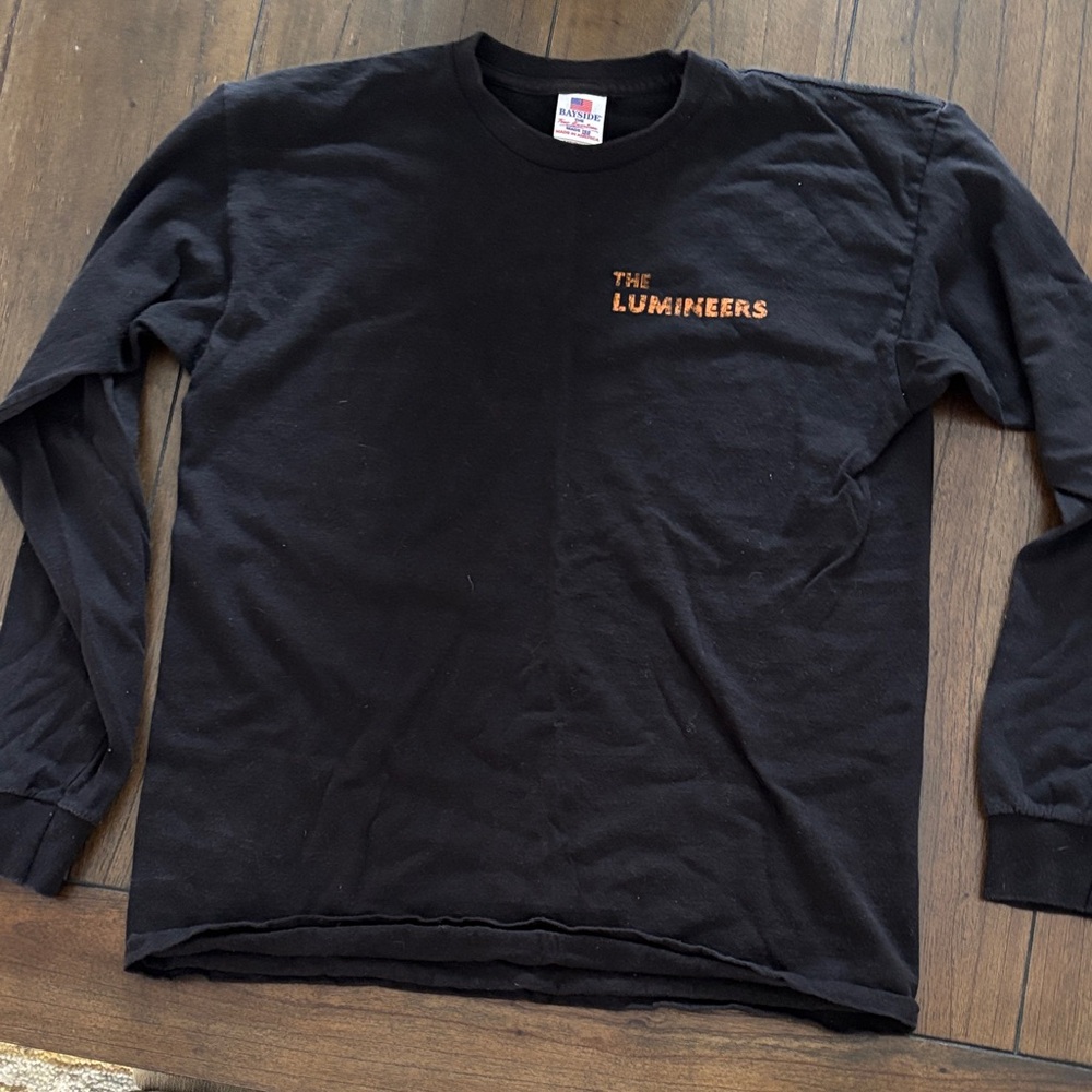 Black Long Sleeve The Lumineers Shirt